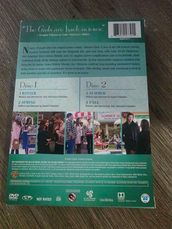 Gilmore Girls: A Year in the Life DVD Set - photo 2