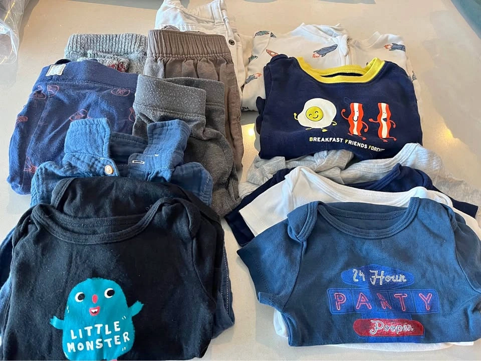Baby Boy Clothing Bundle - 6-12m