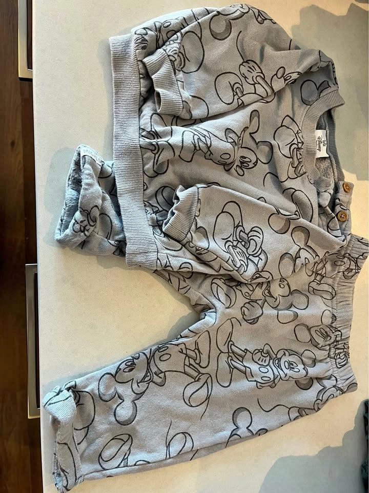 Disney Mickey Mouse Infant 2-Piece Sweatshirt and Jogger Set