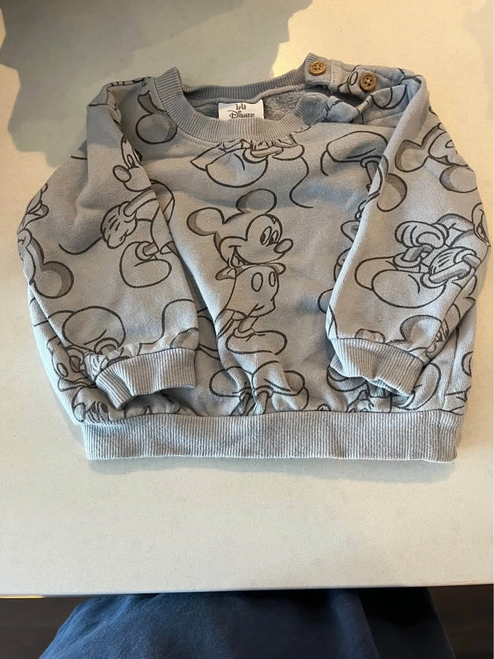 Disney Mickey Mouse Infant 2-Piece Sweatshirt and Jogger Set - photo 2