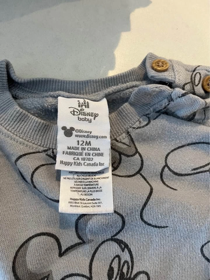 Disney Mickey Mouse Infant 2-Piece Sweatshirt and Jogger Set - photo 5