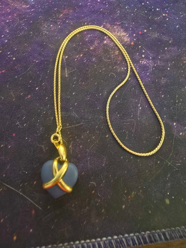 Wedgwood Heart Pendant Necklace - photo 4
