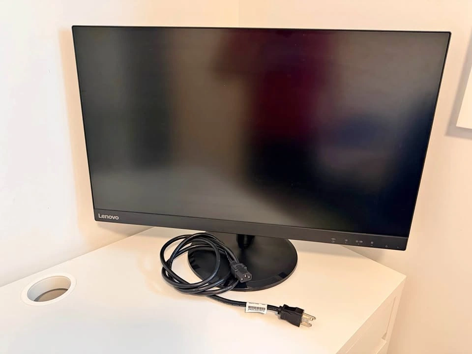 Moving Sale – Lenovo 27” LED Monitor (Black)