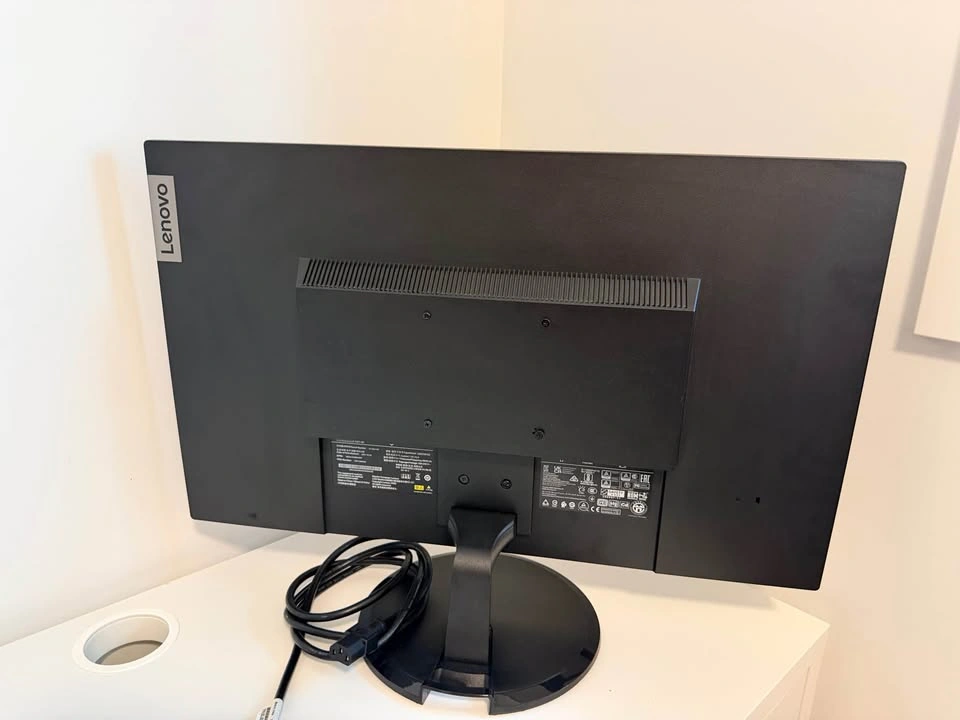 Moving Sale – Lenovo 27” LED Monitor (Black) - photo 2