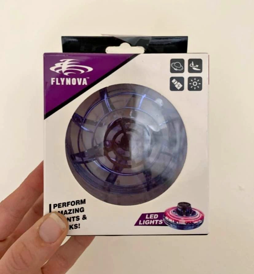 FLYNOVA Rechargeable Hand Flying Spinner - Blue