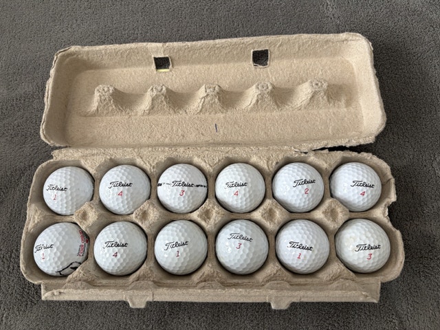 Titleist Golf Balls Near Mint Condition