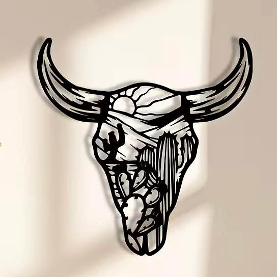 Western Metal Wall Art Decor