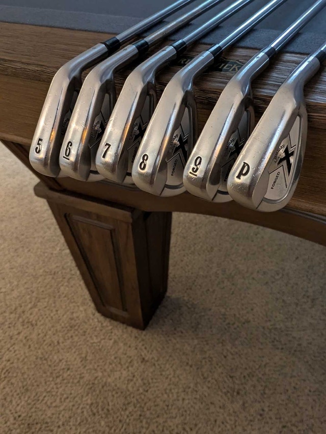 Callaway x forge irons