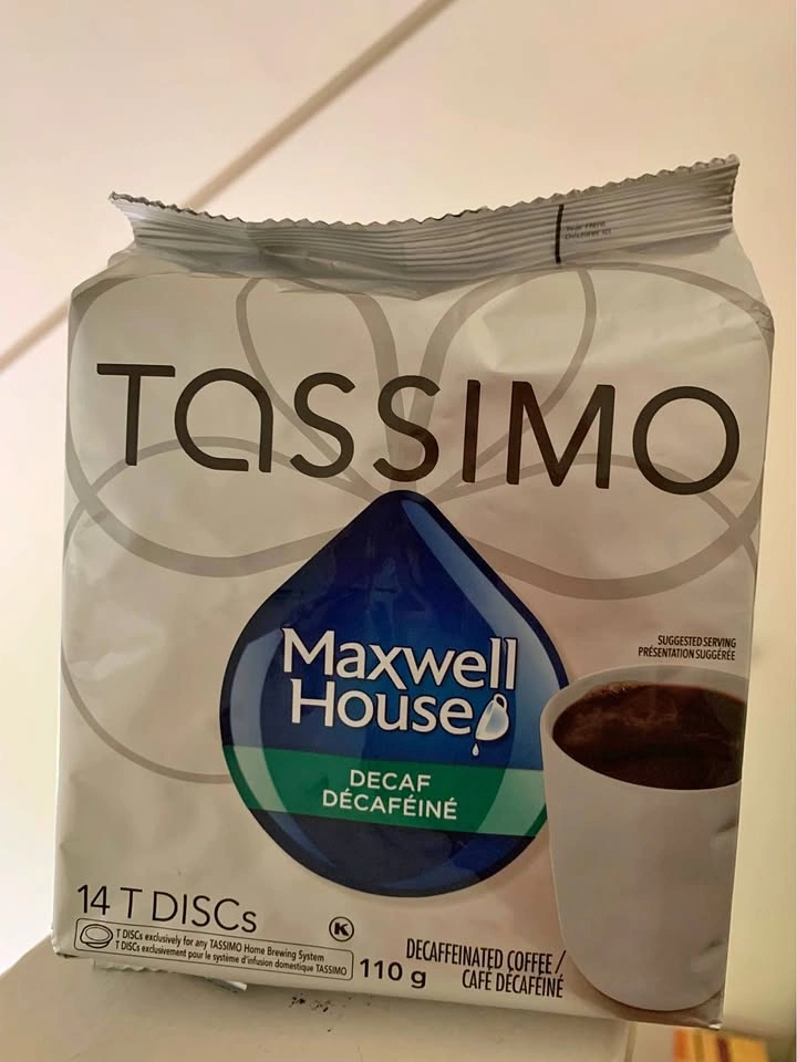Tassimo Maxwell Decaf Coffee Discs (14)