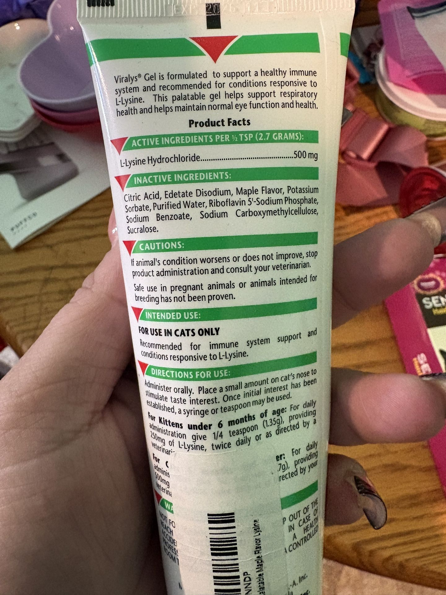 Viralys cat supplement 2 Tubes - photo 2