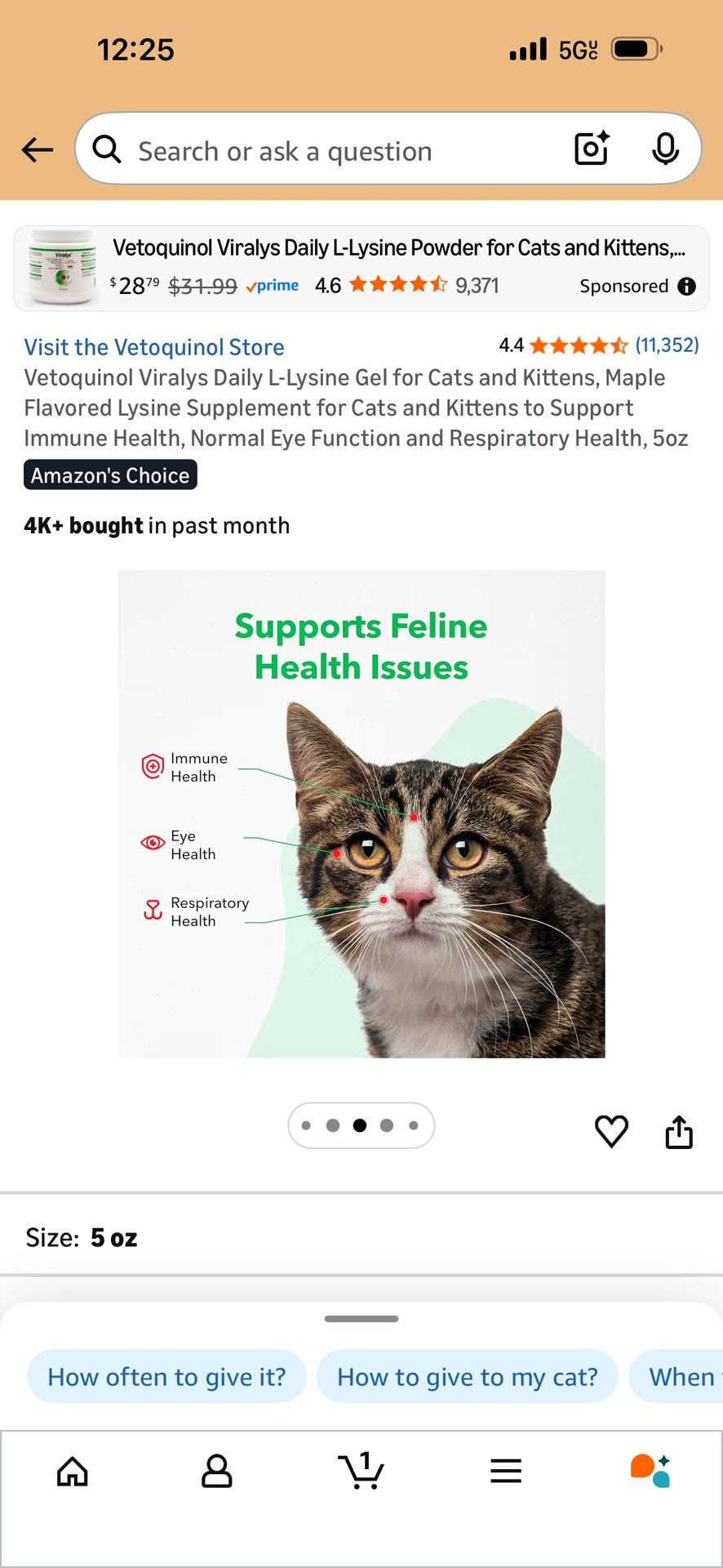 Viralys cat supplement 2 Tubes - photo 4