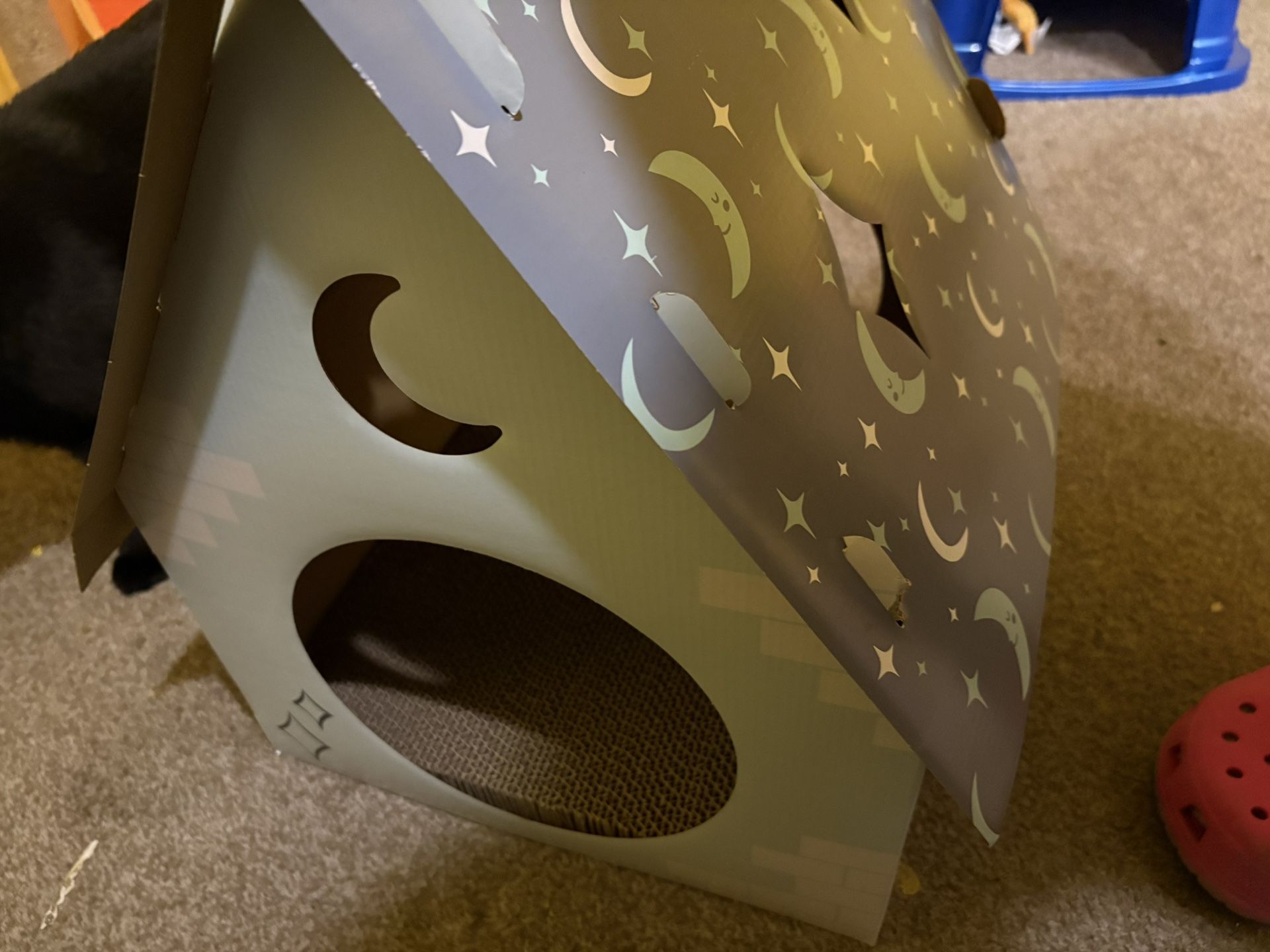 Cardboard Cat House Scratcher - photo 2