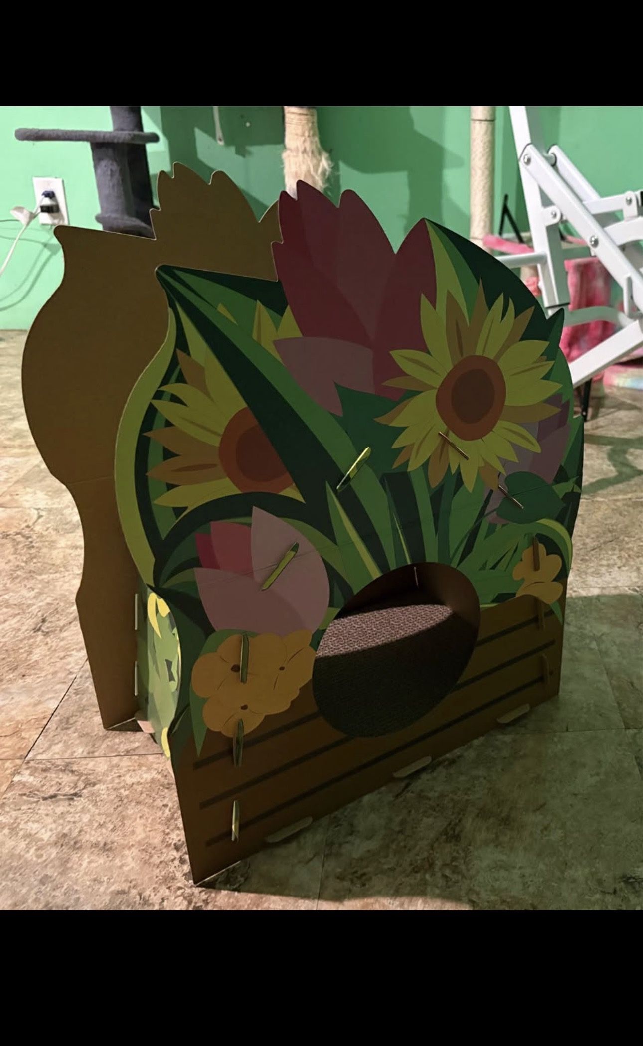 Cardboard Cat Scratcher