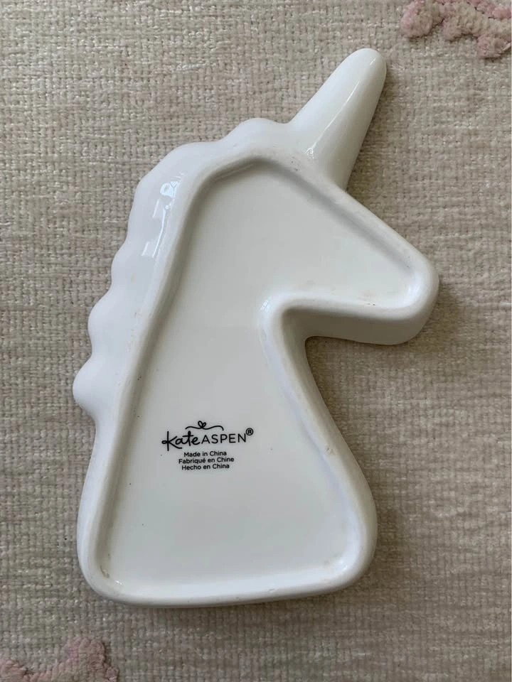 Kate Aspen Unicorn Trinket Dish - photo 2