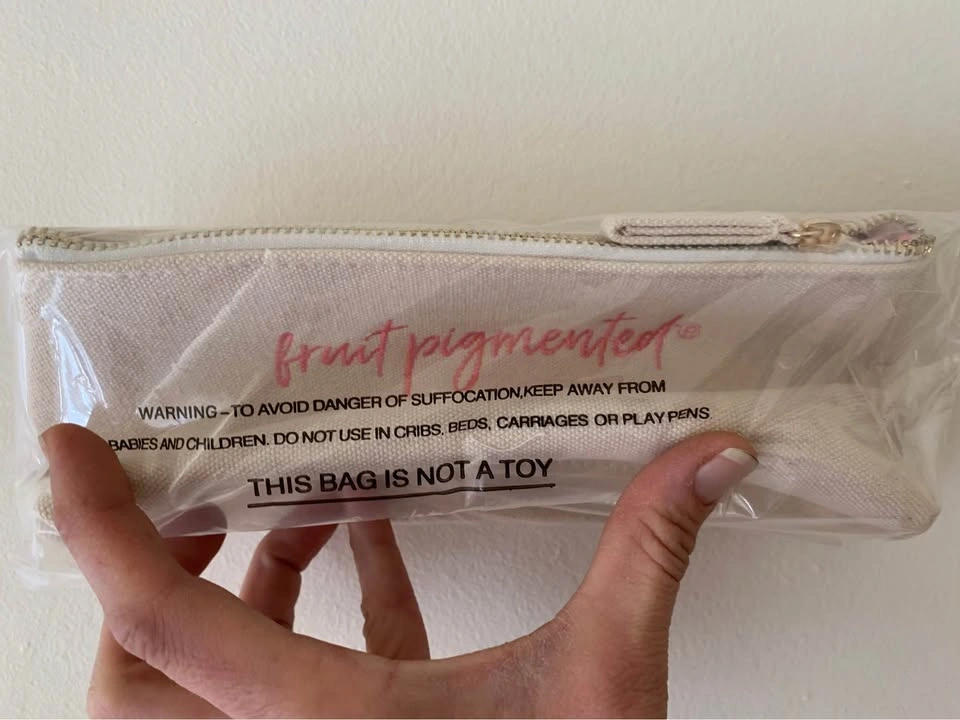 100% Pure Fruit Make-Up Canvas Pouch - photo 3