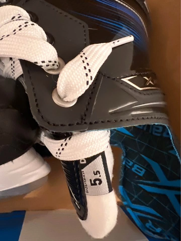 Bauer X Hockey Skates Size 5.5 D Junior- Excellent Condition - photo 2