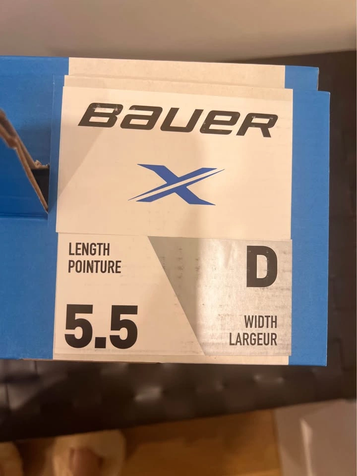 Bauer X Hockey Skates Size 5.5 D Junior- Excellent Condition - photo 3