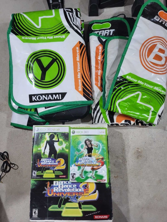 Xbox 360 Dance Dance Revolution Package