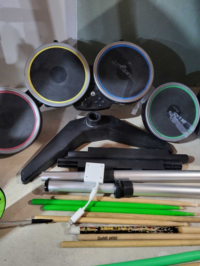 Nintendo Wii Rock Band Drums with Dongle