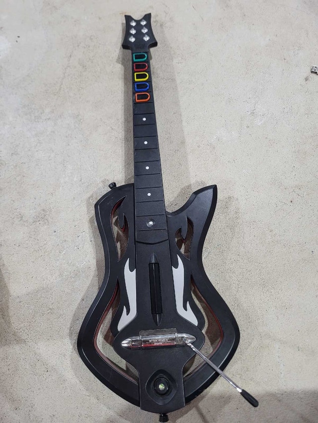 xbox 360 guitar hero guitar