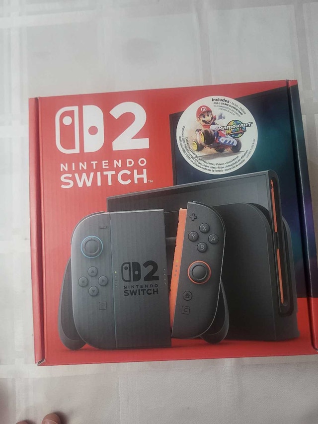 Nintendo Switch Console - Mario Kart Code Used