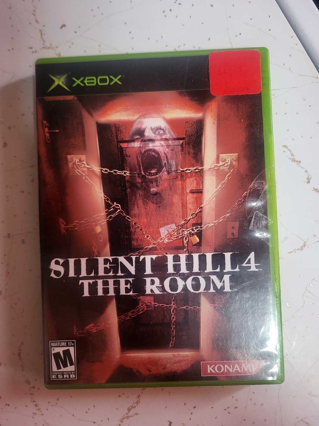 silent hill 4 the room xbox CIB