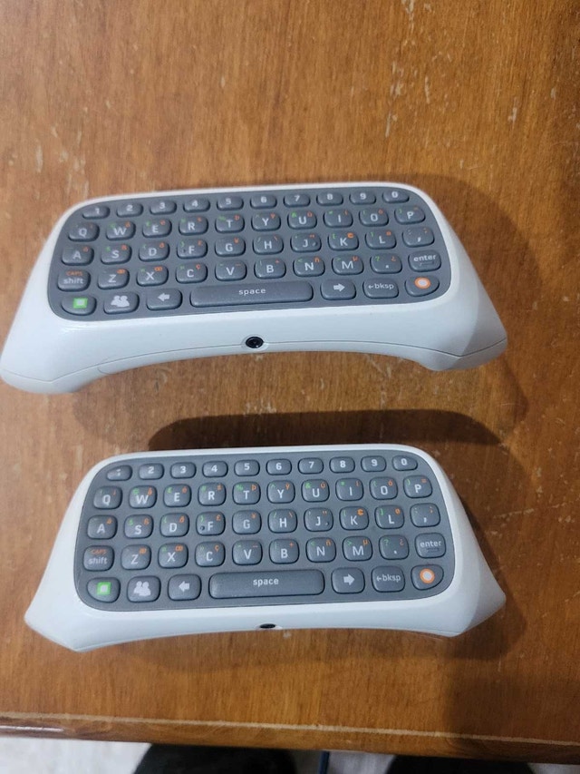 Xbox 360 controller keyboards