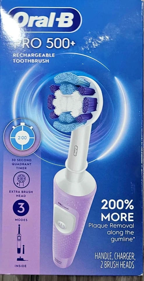 Oral-B Pro 500+ Rechargeable Toothbrush