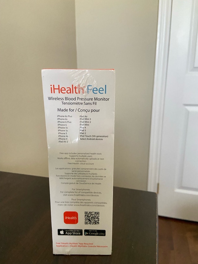 iHealth Feel Wireless Blood Pressure Monitor - photo 4