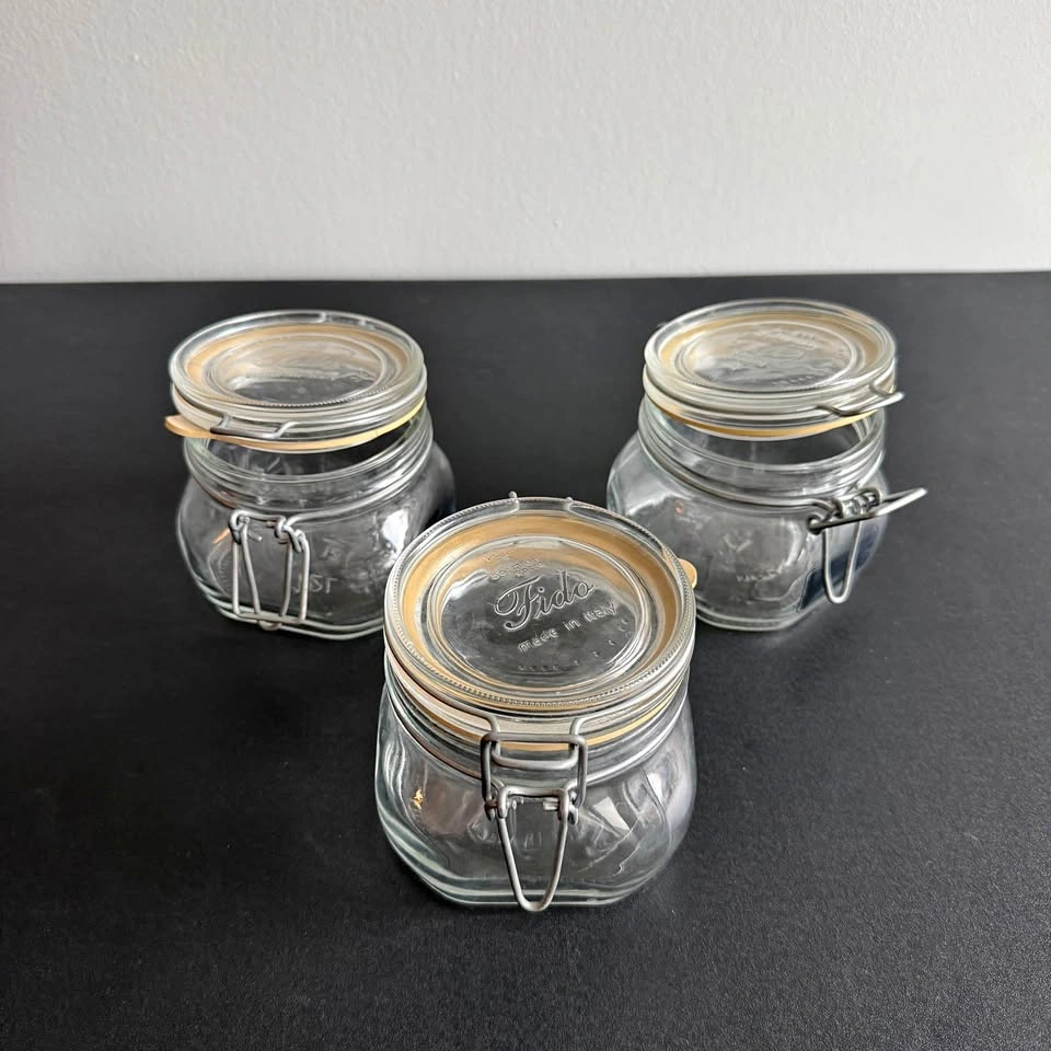 Bormioli Rocco storage jars - 500 mL - $3 each