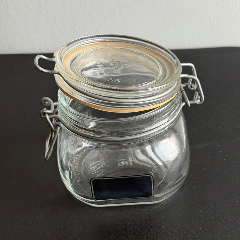 Bormioli Rocco storage jars - 500 mL - $3 each - photo 3