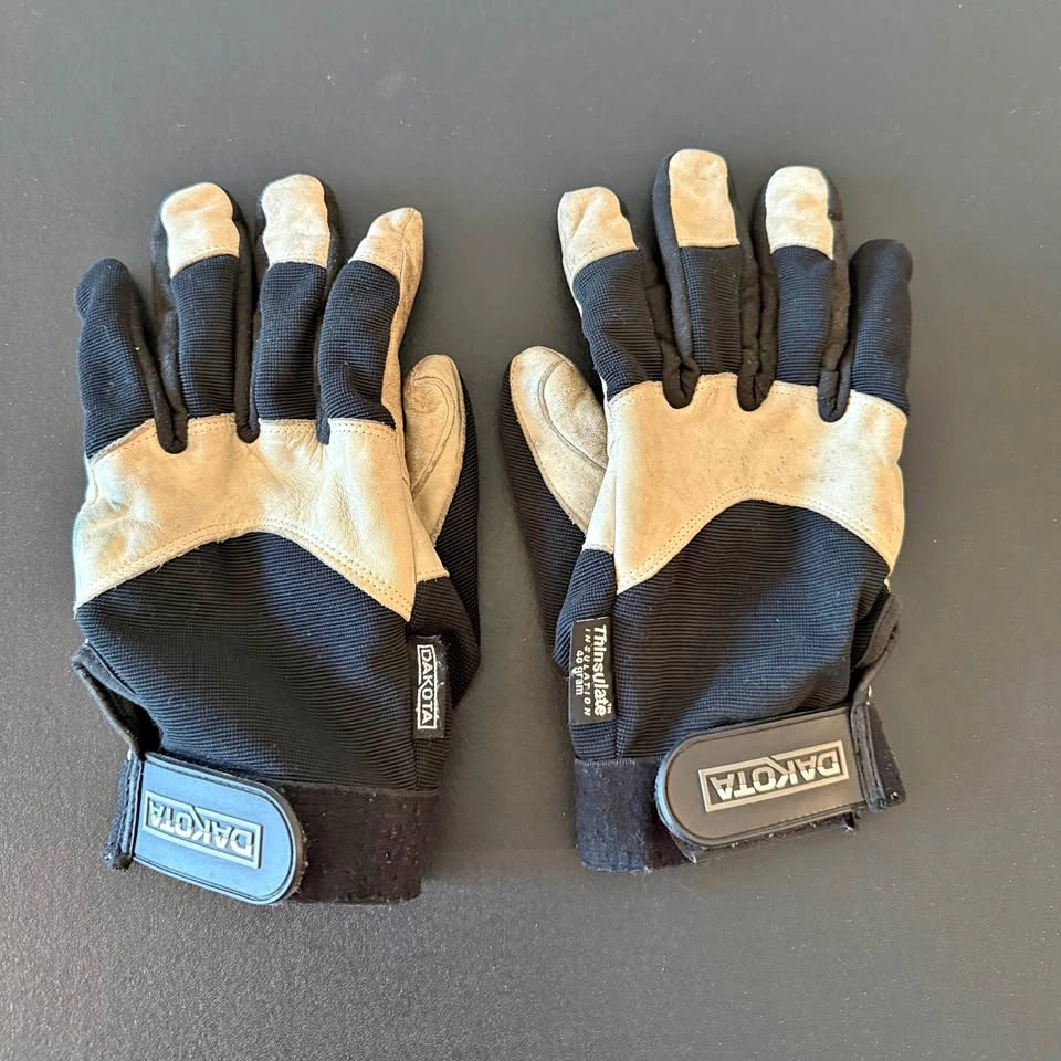 Dakota leather insulated work gloves