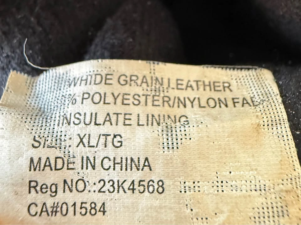 Dakota leather insulated work gloves - photo 4