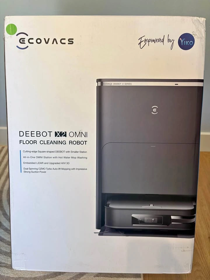 BNIB ECOVACS DEEBOT X2 OMNI Robot Vacuum & Mop