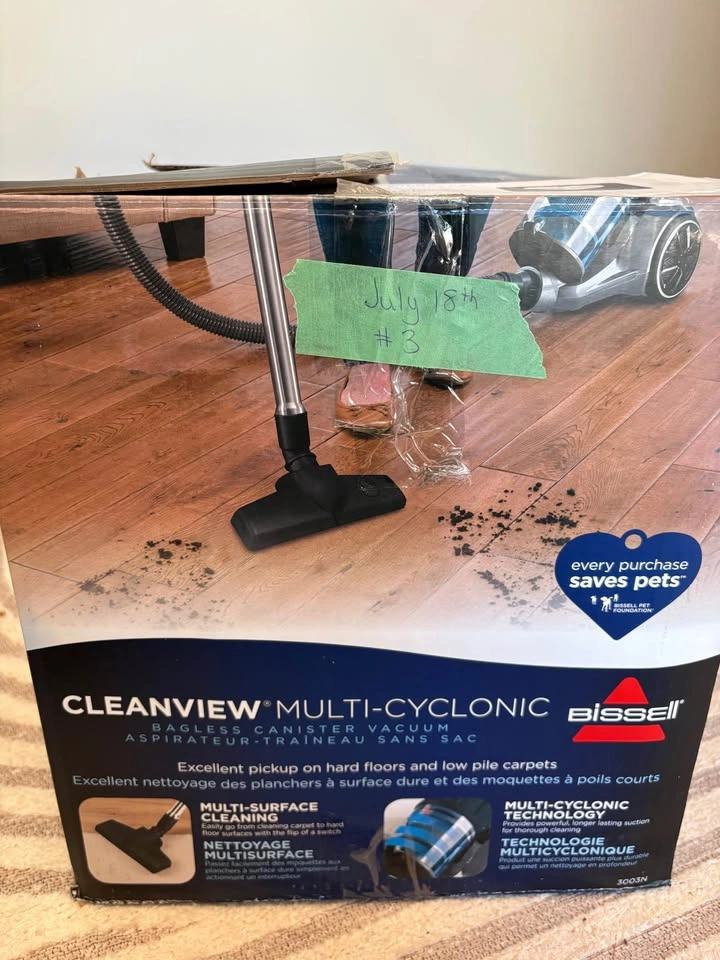 Barely Used Bissell CleanView Canister Vacuums - photo 4