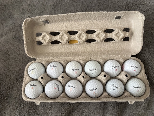 Titleist Golf Balls Good Shape