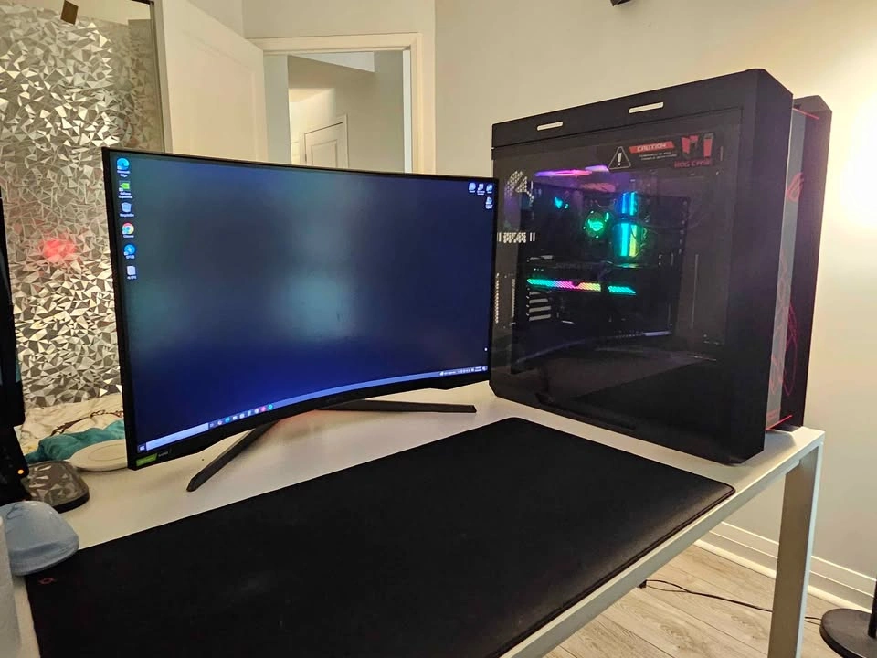 Full Gaming PC Setup: Ryzen 9 5900X, RTX 3070, 27" Monitor - photo 2