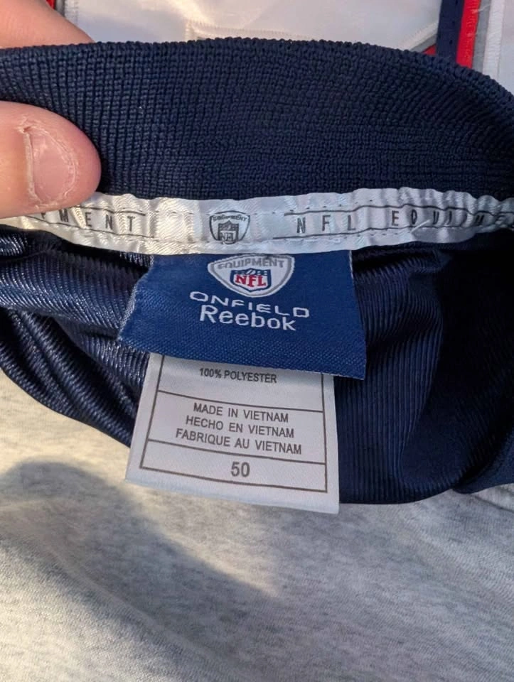 nfl patriots jersey reebok onfield - photo 3