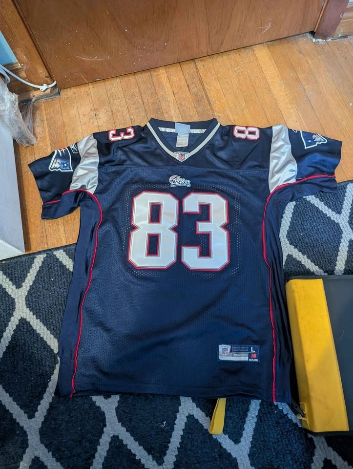 nfl patriots jersey reebok onfield - photo 4