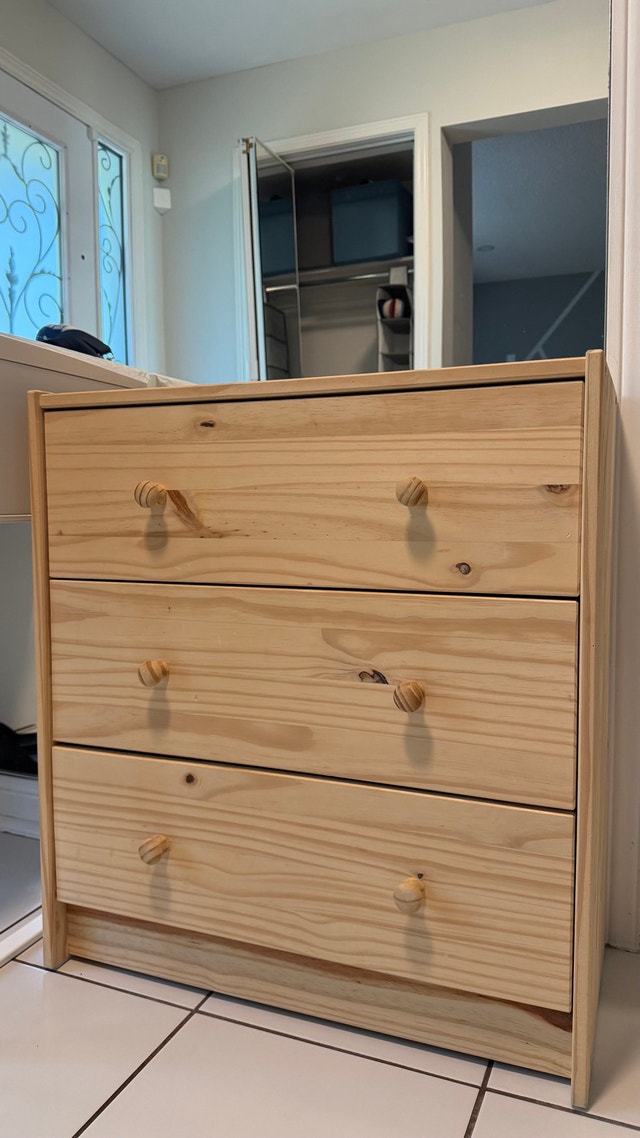 IKEA Tarva 3-Drawer Chest