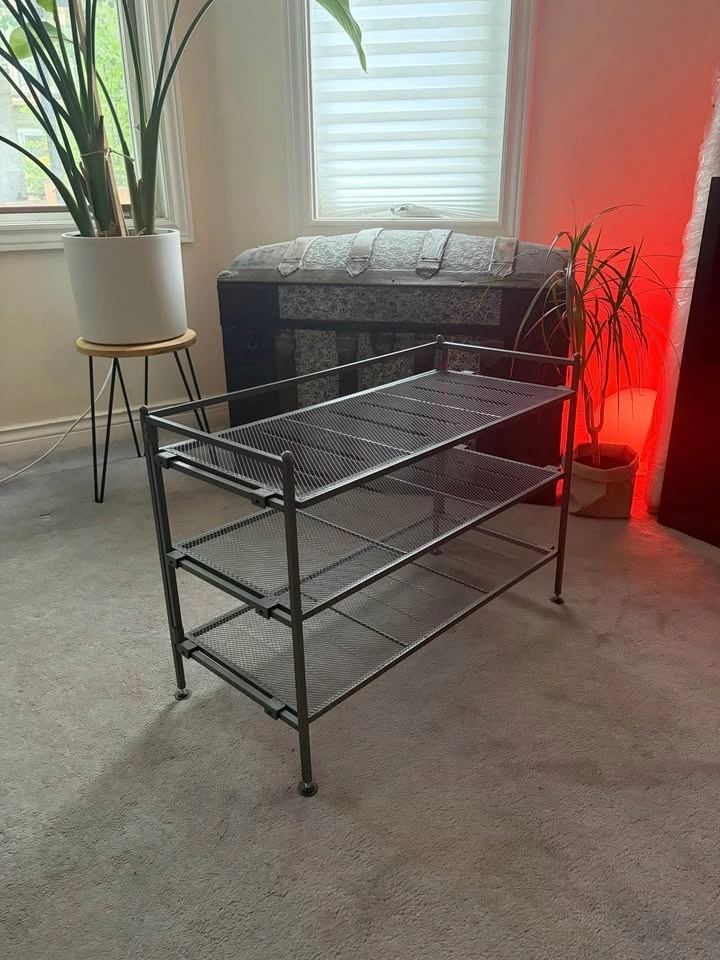 Metal 3-tier shoe rack - photo 2