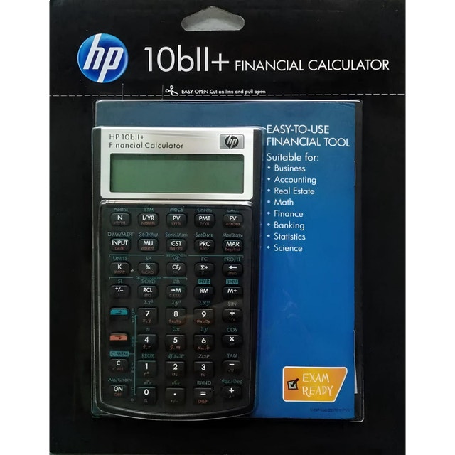 HP 10bII+ Financial Calculator - Brand New in Case, Full Set - photo 2
