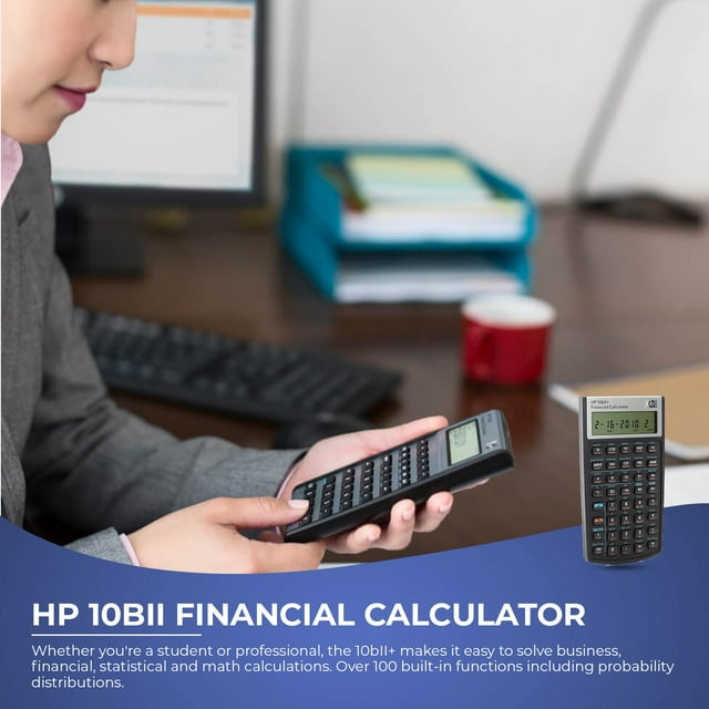 HP 10bII+ Financial Calculator - Brand New in Case, Full Set - photo 5