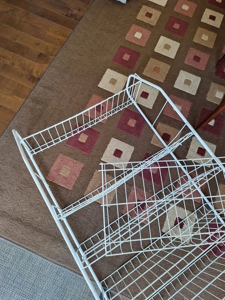 6 Shelf Wire Shoe Rack - photo 5
