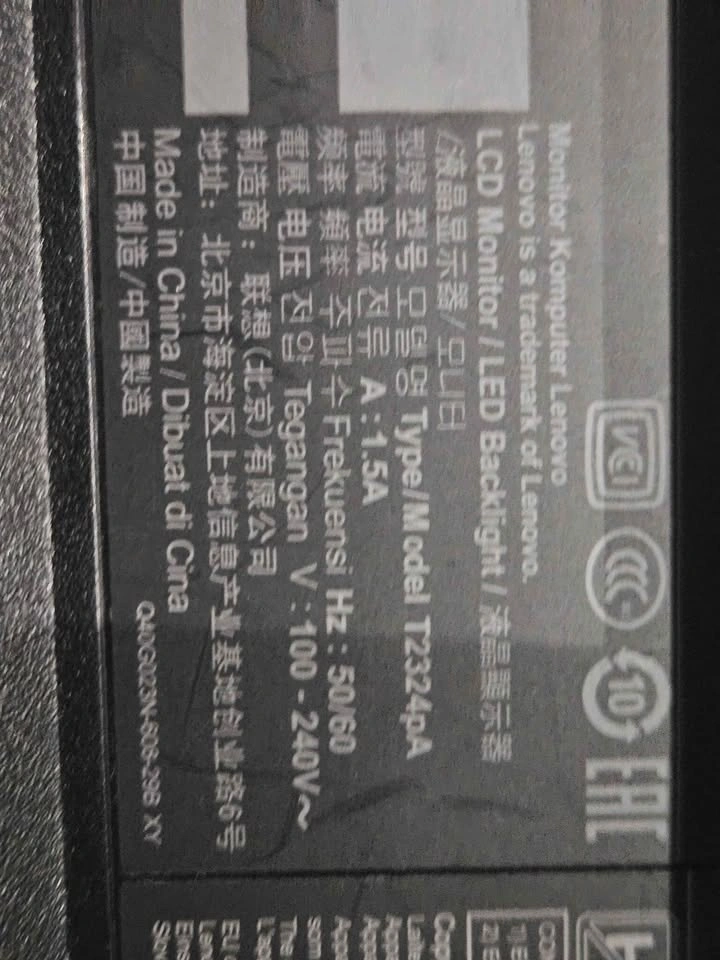 Lenovo T2324pA 23" IPS Monitor 1080P FHD - photo 4