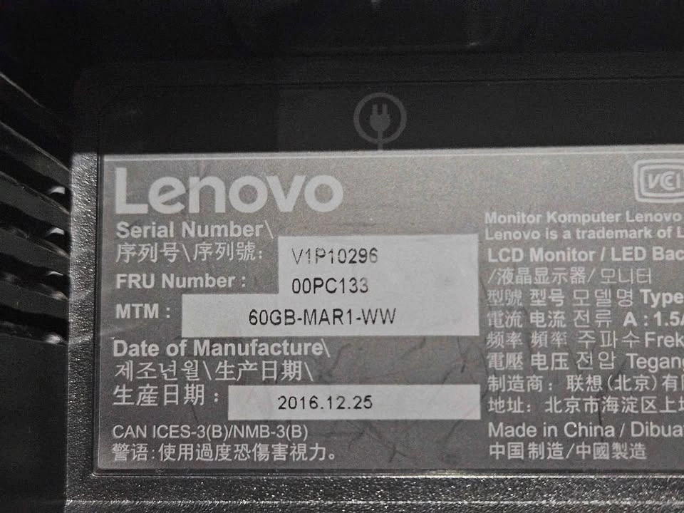 Lenovo T2324pA 23" IPS Monitor 1080P FHD - photo 5