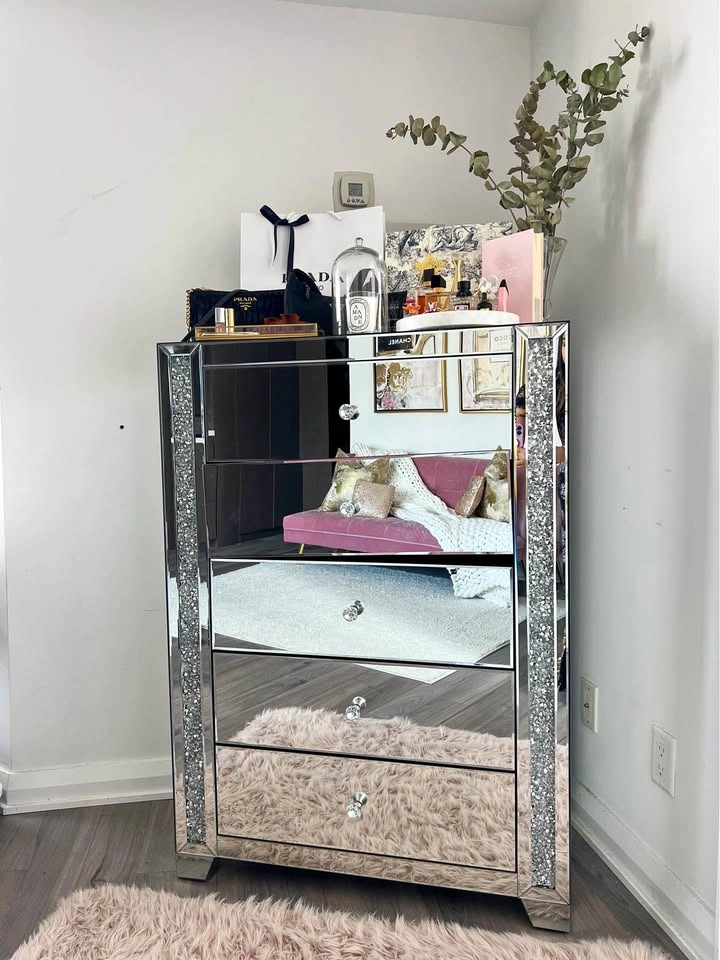 Mirrored Chest of Drawers