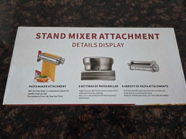 ZACME Pasta Maker Attachment