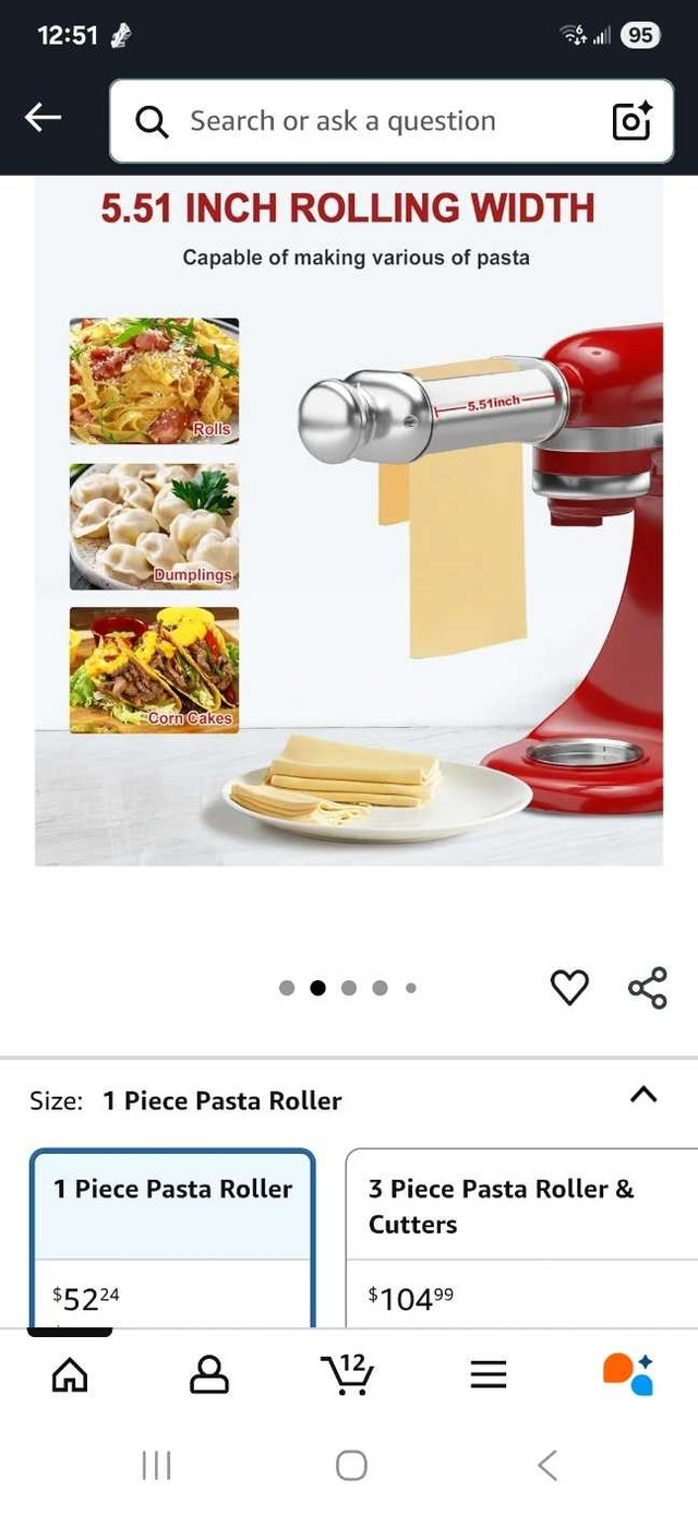 ZACME Pasta Maker Attachment - photo 4