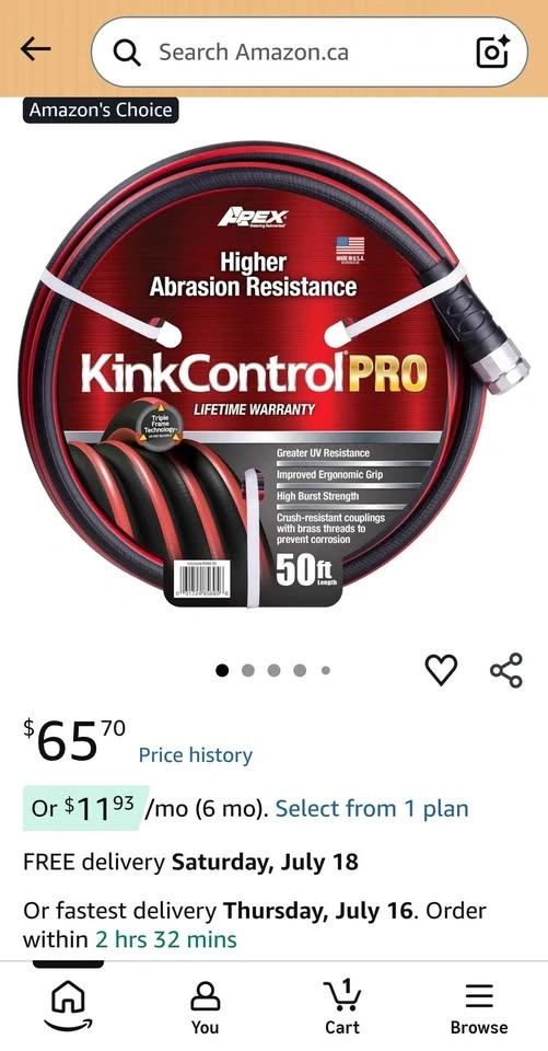 Teknor Apex KinkControlPro garden hose - photo 2